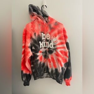 Tie Dye Be Kind Destinations USA Hoodie XL